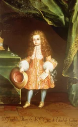 Porträt des Kindes Joaquín Manuel Fernández de Santa Cruz
